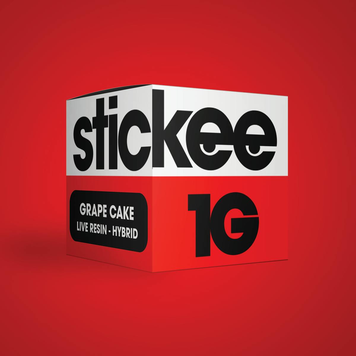 Stickee | 1g Live Resin | Grape Cake