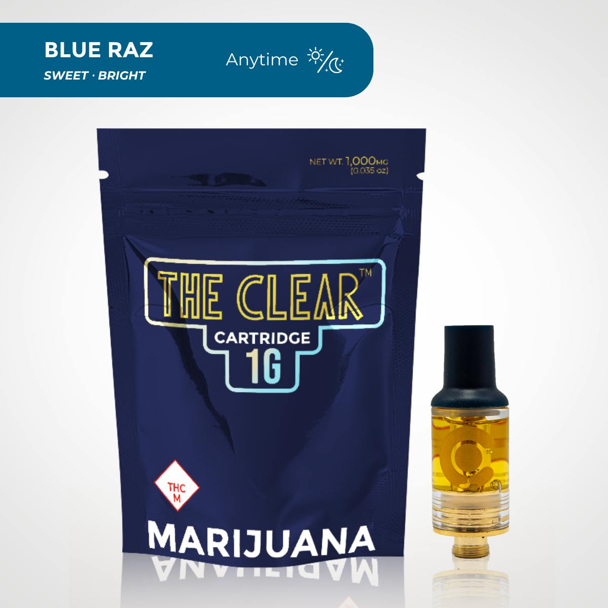 Elite Cartridge 1000mg | Blue Raz