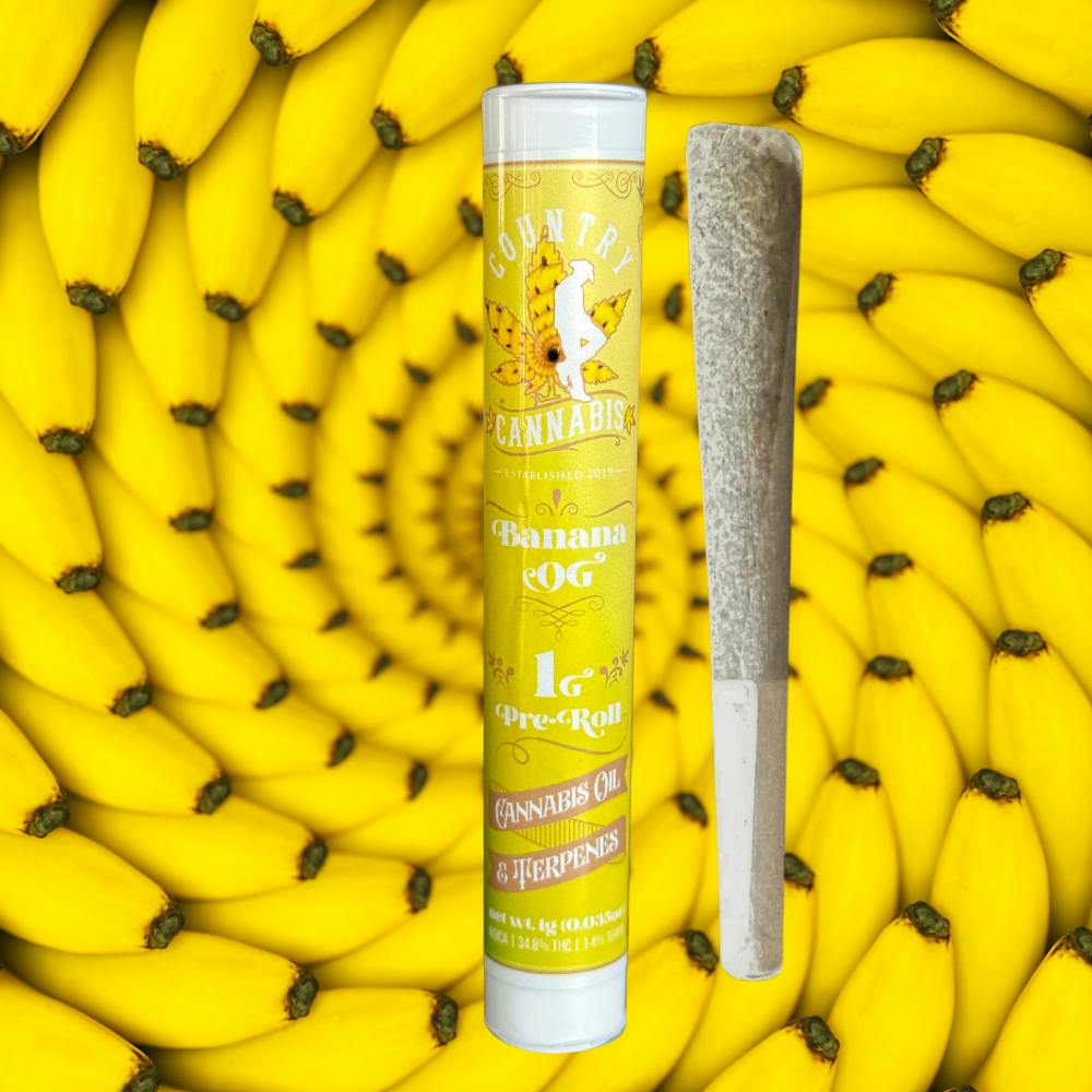 Banana OG | Infused Pre-Roll | 1G