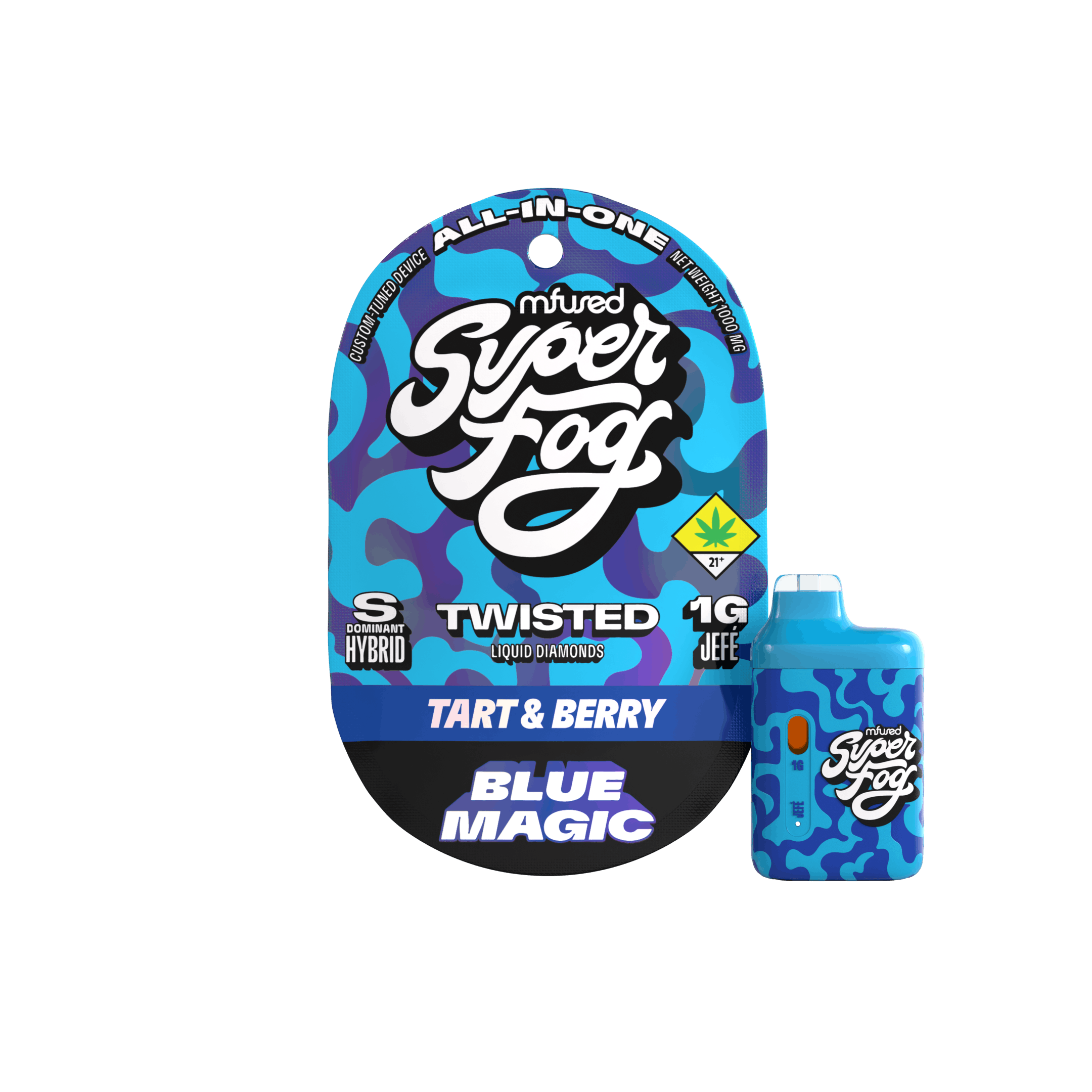 TWISTED Liquid Diamonds 1g Jefé - Blue Magic 1 TWISTED Liquid Diamonds 1g Jefé - Blue Magic