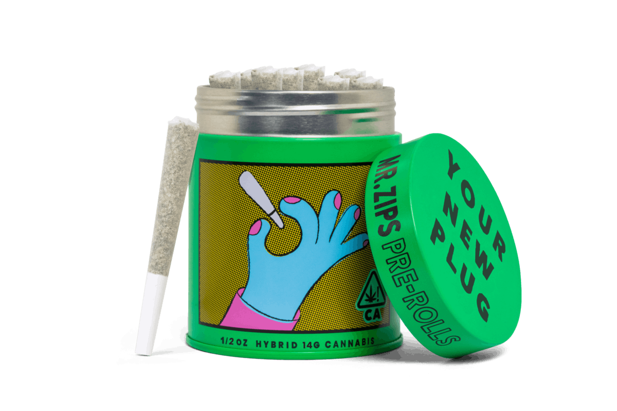 MR. ZIPS | Cali Pop | 14g Regular Pack Prerolls