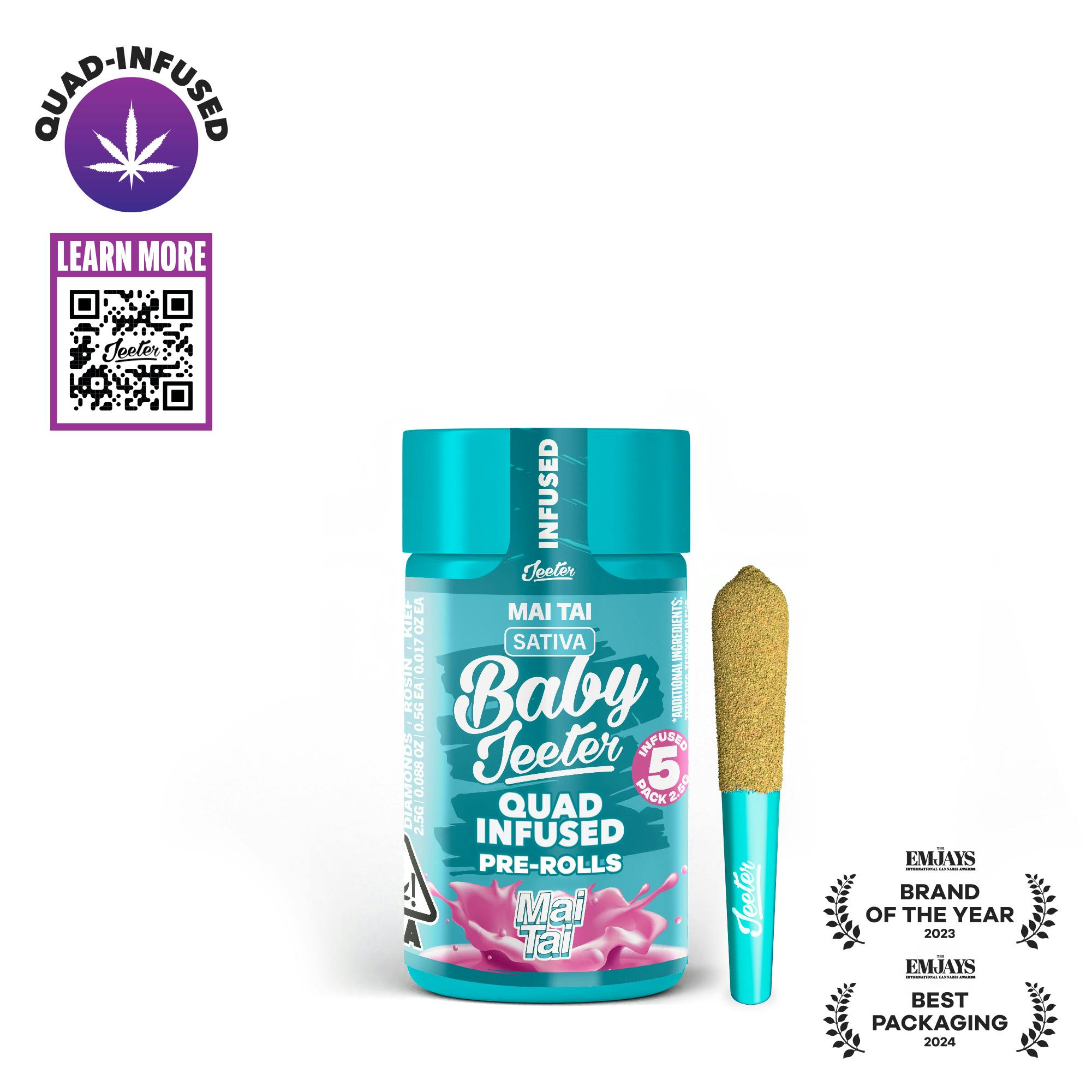Baby Jeeter | Quad-Infused - Mai Tai 1 Baby Jeeter | Quad-Infused - Mai Tai