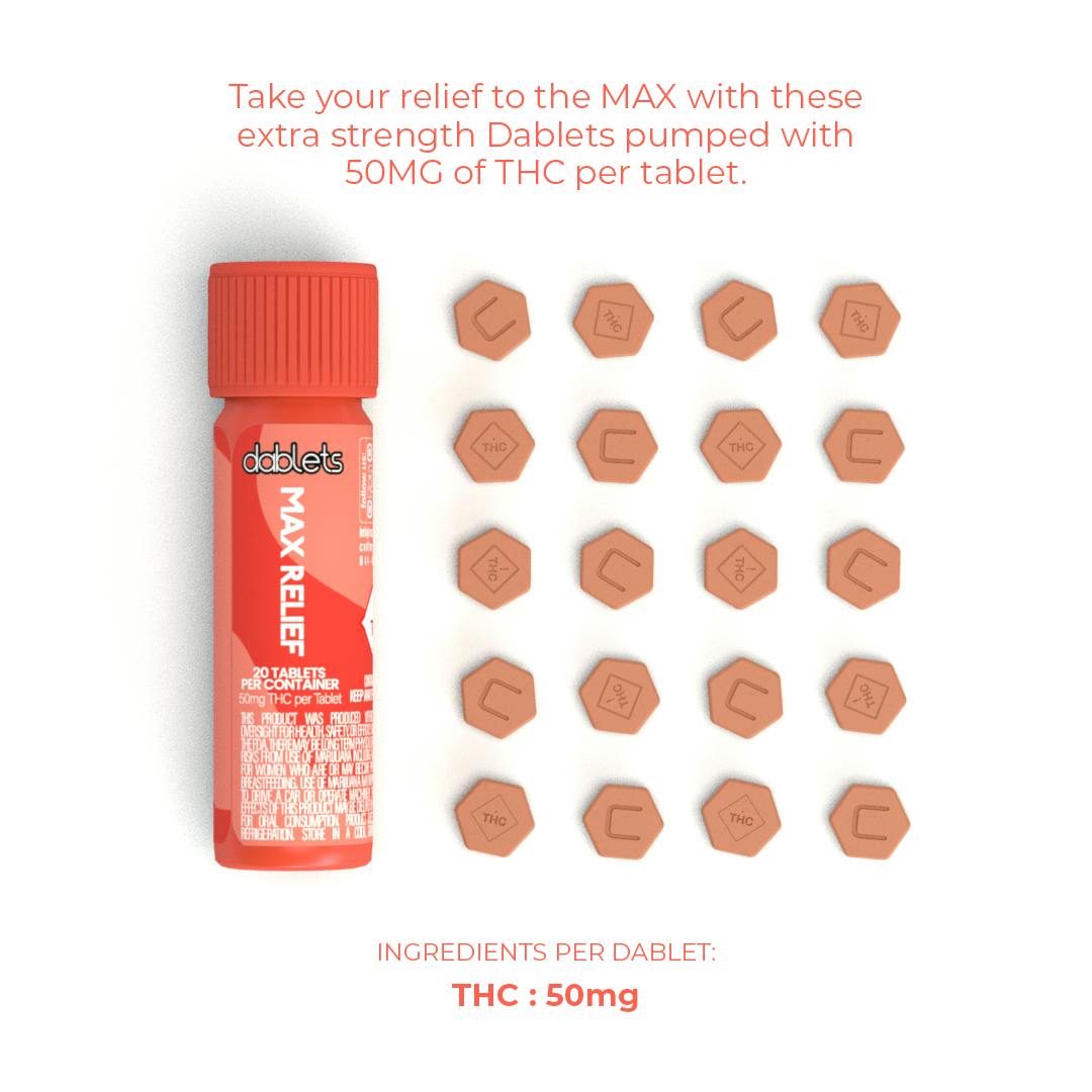 Dablets - Max-Relief 2 Dablets - Max-Relief