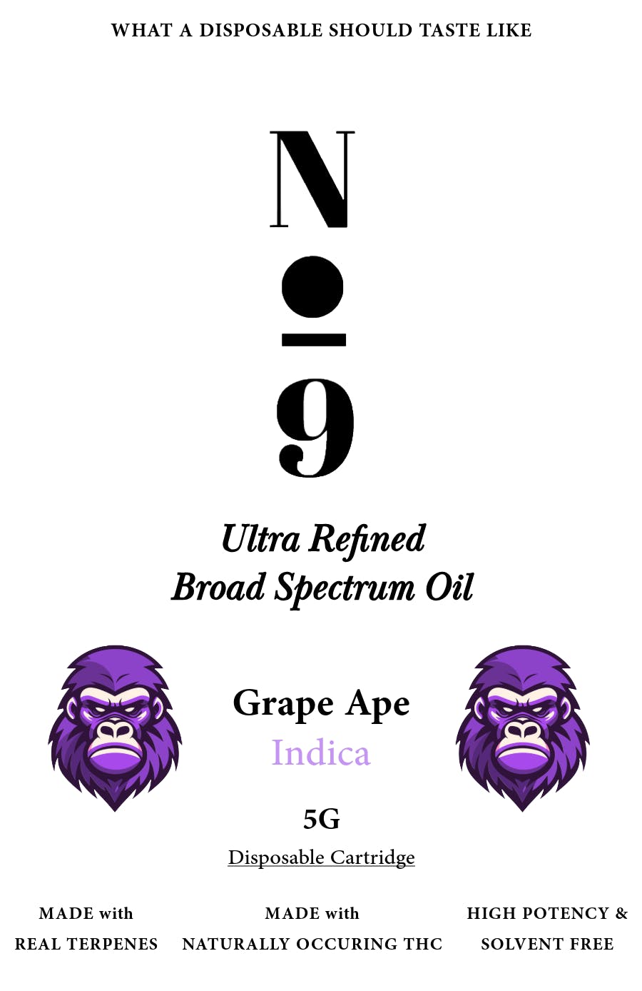 5g Grape Ape Disposable