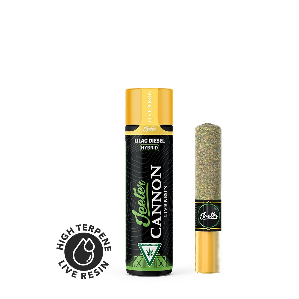 Jeeter Cannon Live Resin - Lilac Diesel 1 Jeeter Cannon Live Resin - Lilac Diesel