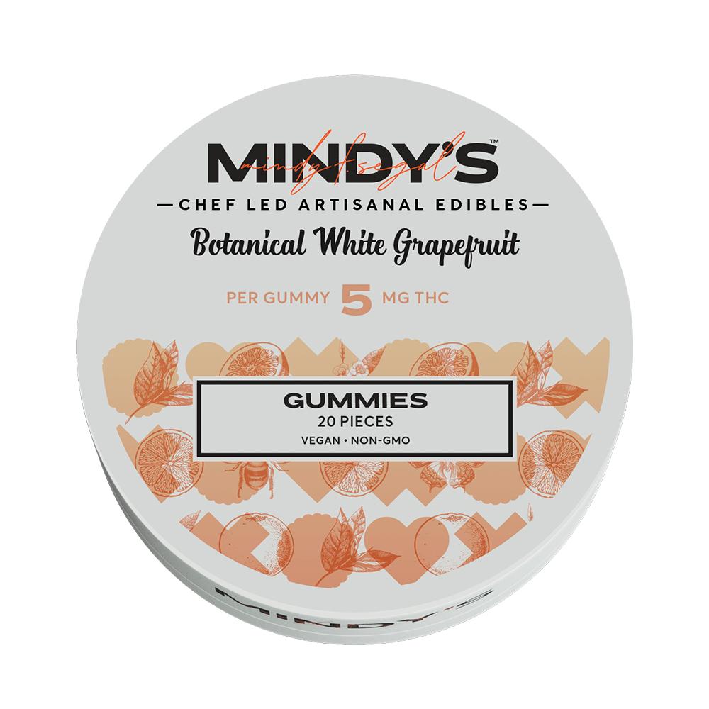 Botanical White Grapefruit Gummies 100mg 20-pack