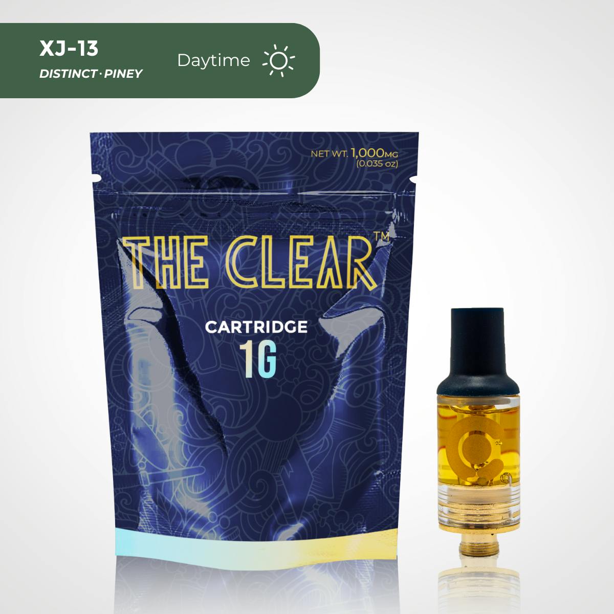 The CLEAR Original Cartridge 1000mg | XJ 13