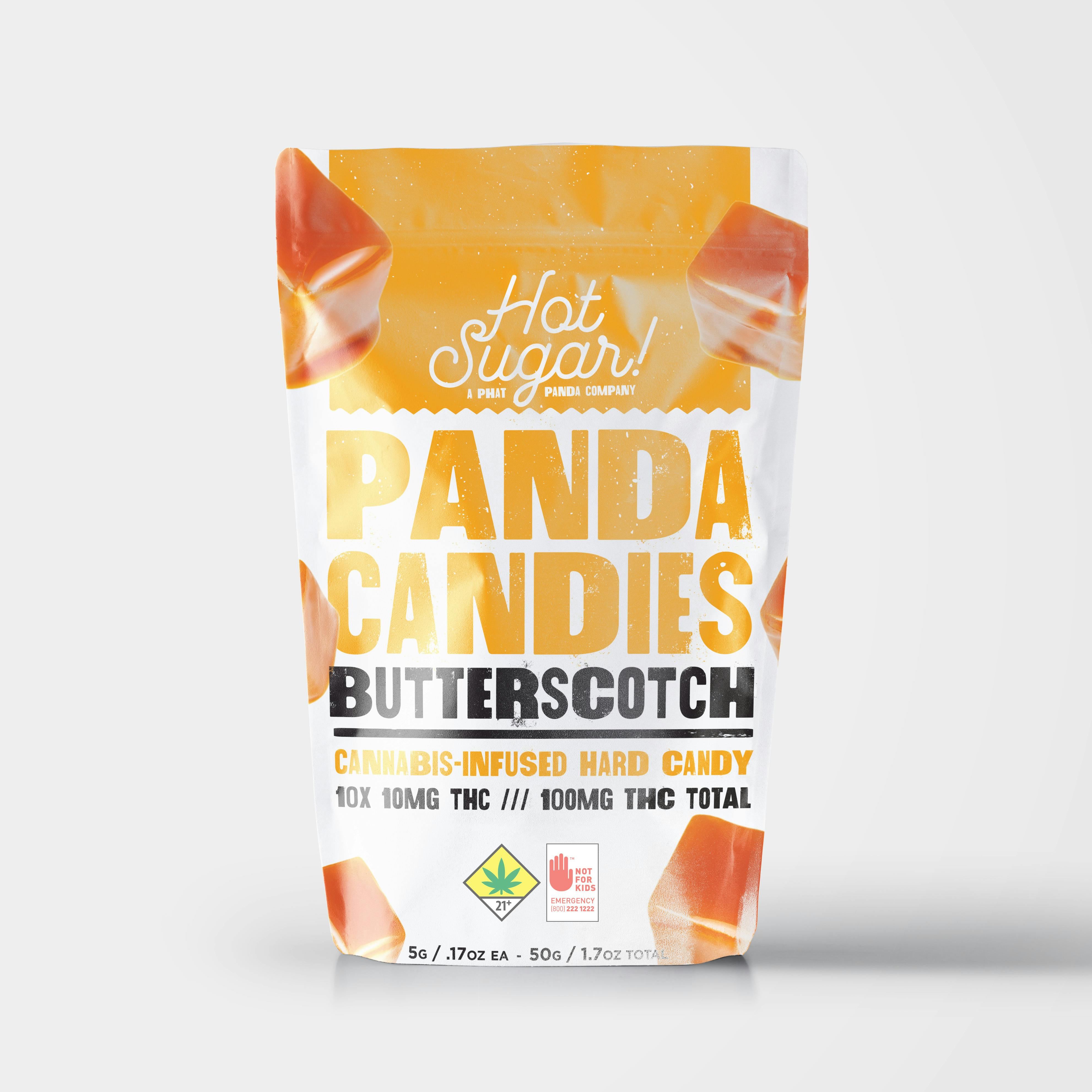 Butterscotch Panda Candies (100mg)