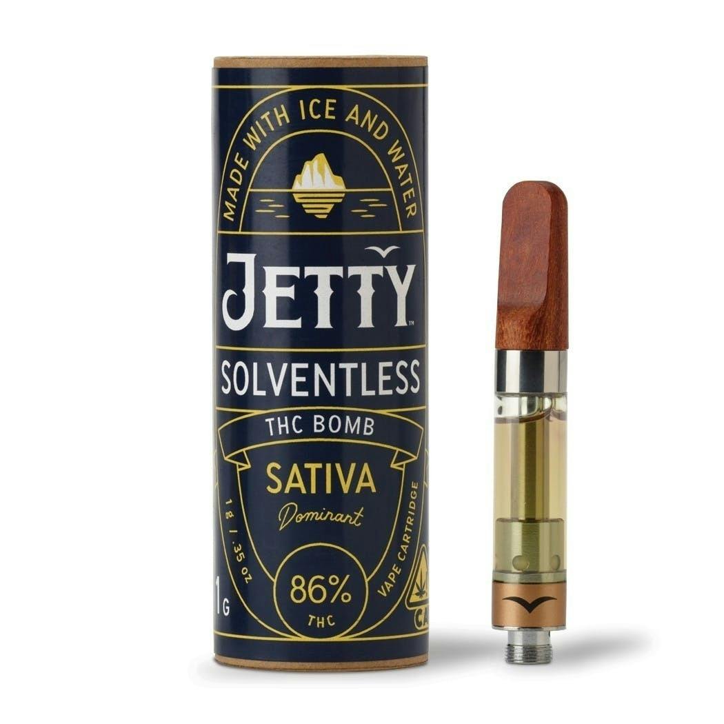 THC Bomb Solventless Cartridge 1g 1 THC Bomb Solventless Cartridge 1g