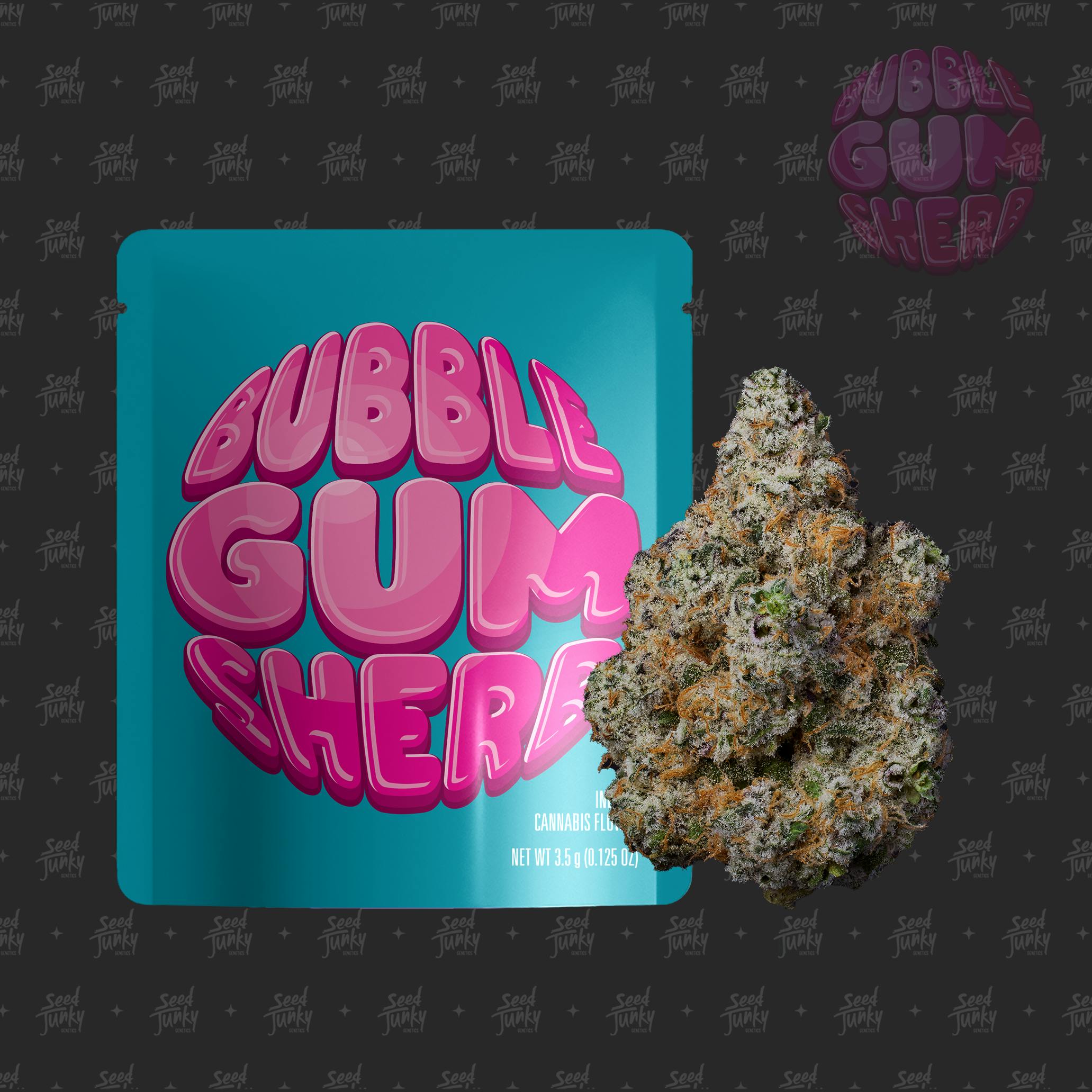 BUBBLE GUM SHERB - 3.5g