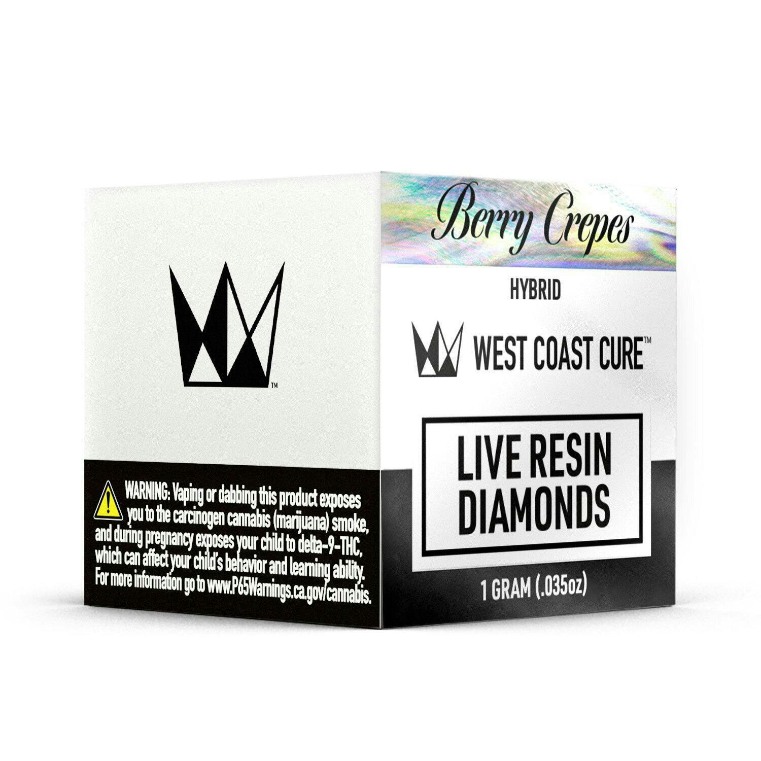 Berry Crepes Live Resin Diamonds