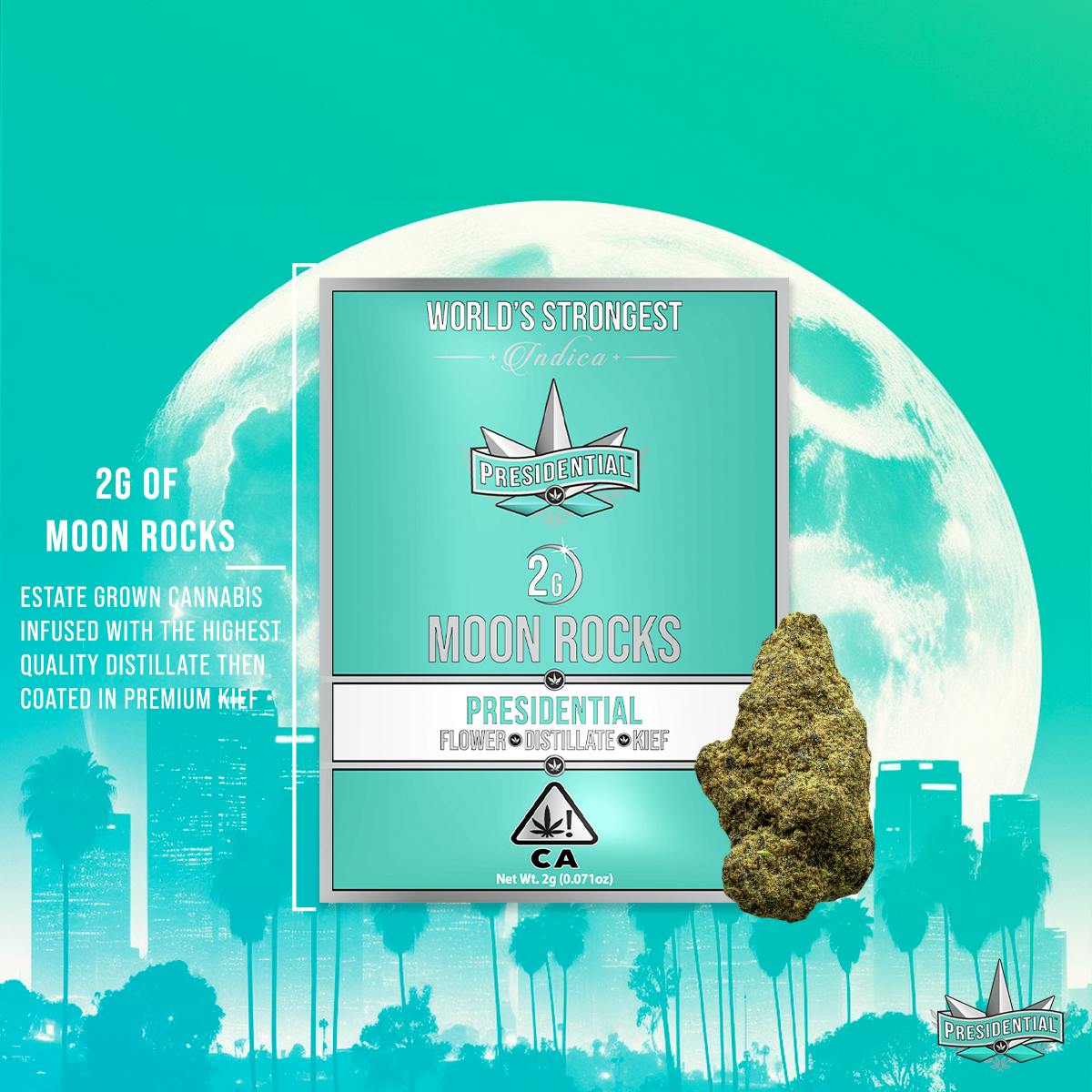 Presidential Moon Rocks - Presidential (2g)