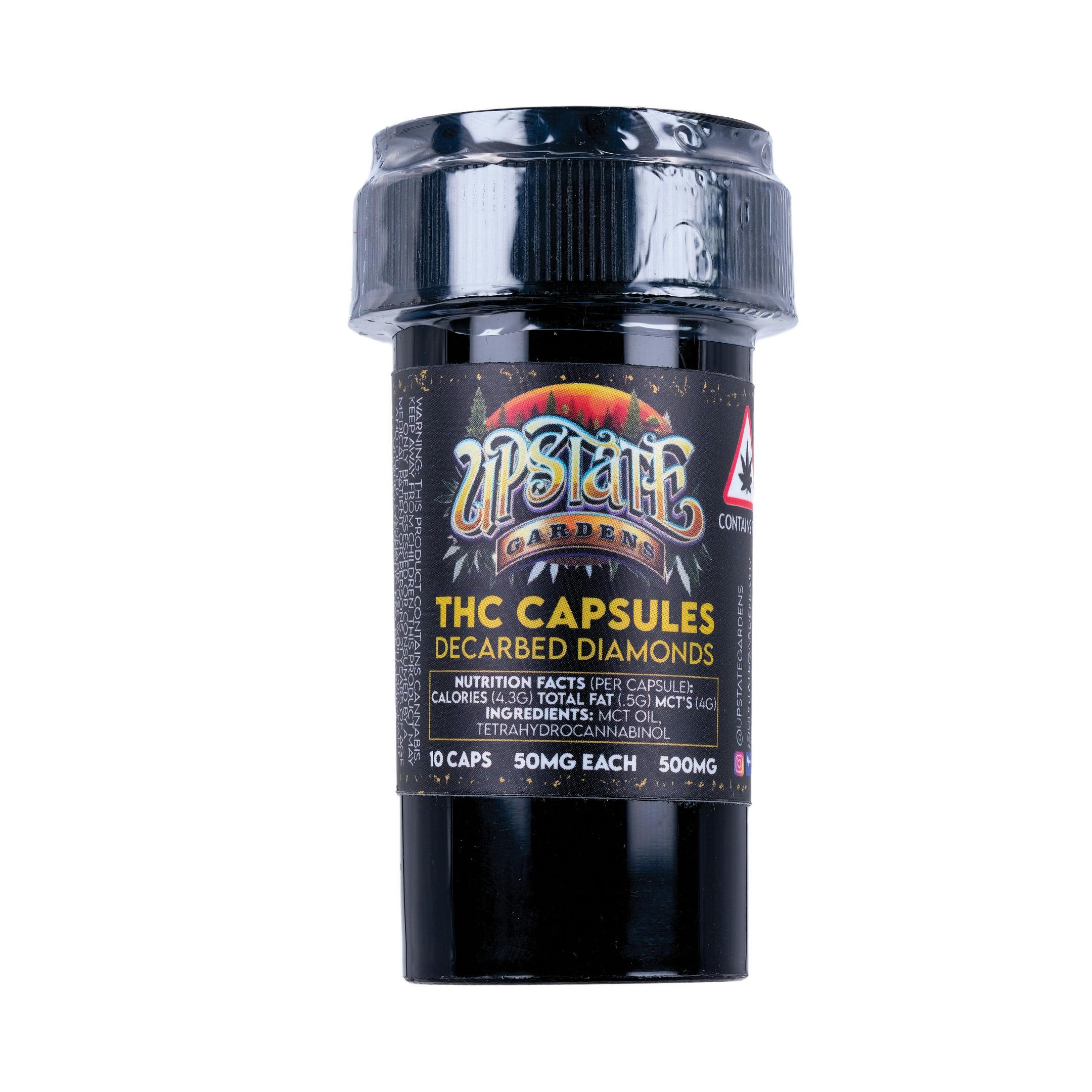 500mg Capsules - Decarbed Diamonds