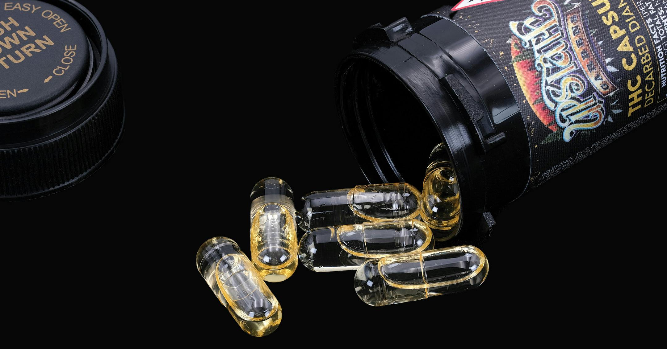 500mg Capsules - Decarbed Diamonds