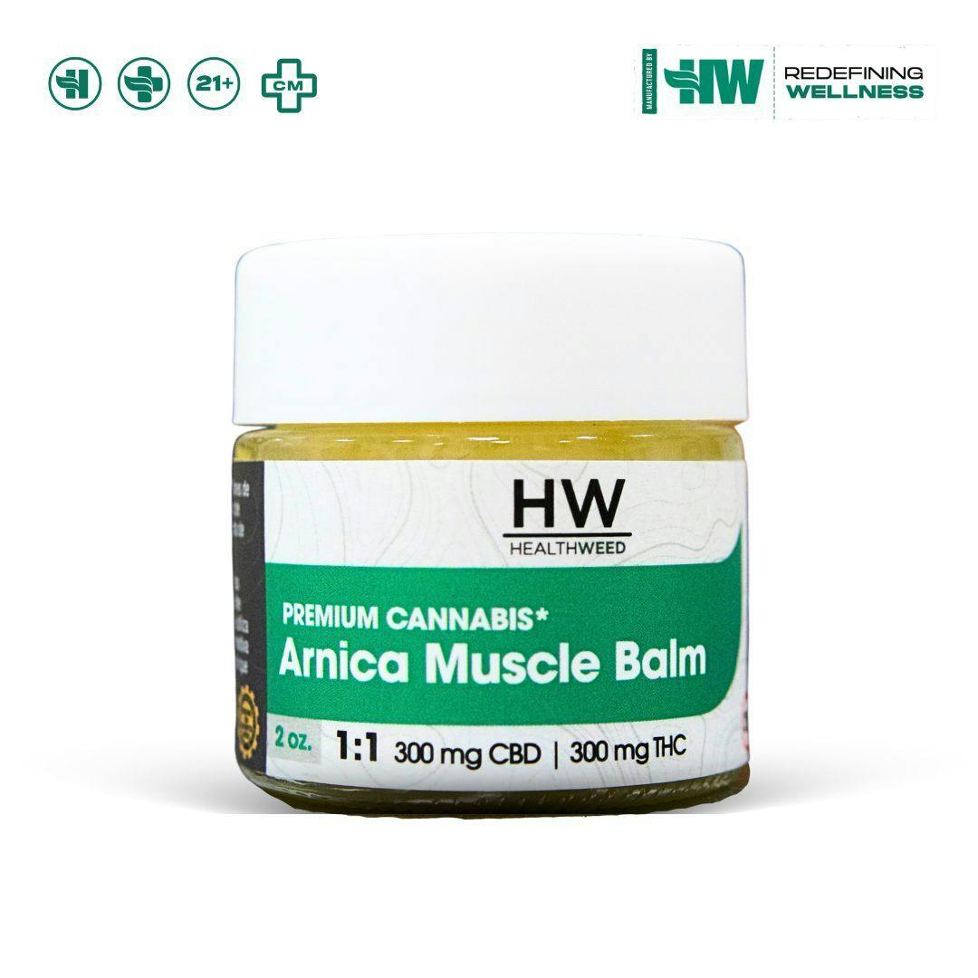Arnica Muscle Balm THC:CBD 2oz