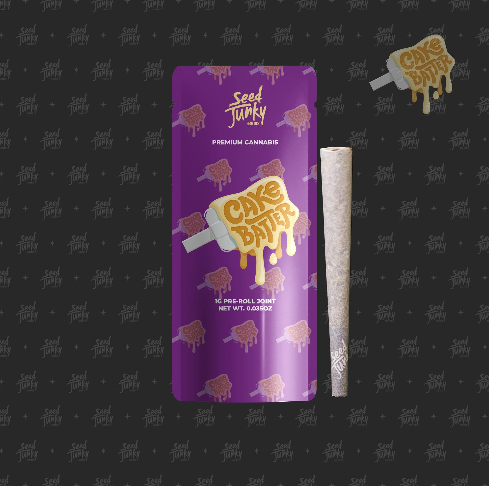 CAKE BATTER (1G Pre-Roll) 1 CAKE BATTER (1G Pre-Roll)