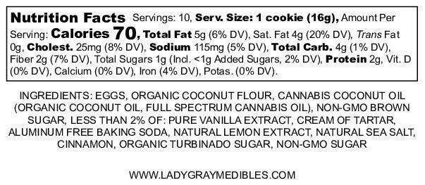Lady Gray - Medibles - Cookies - Snickering Doodles Cookies