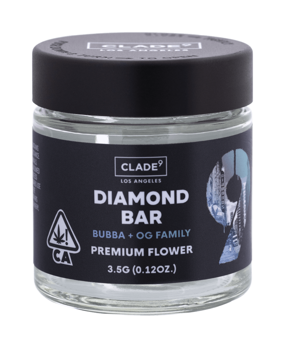 Diamond Bar Flower 1/8 2 Diamond Bar Flower 1/8