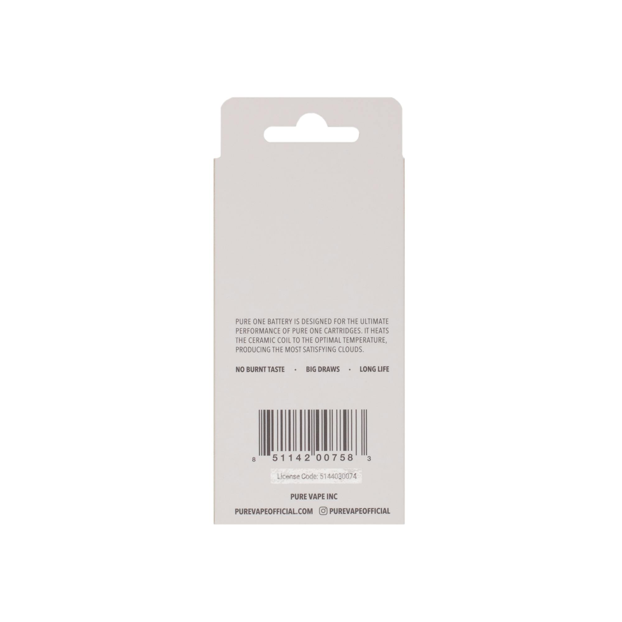 Pure 510 Thread Battery - Black