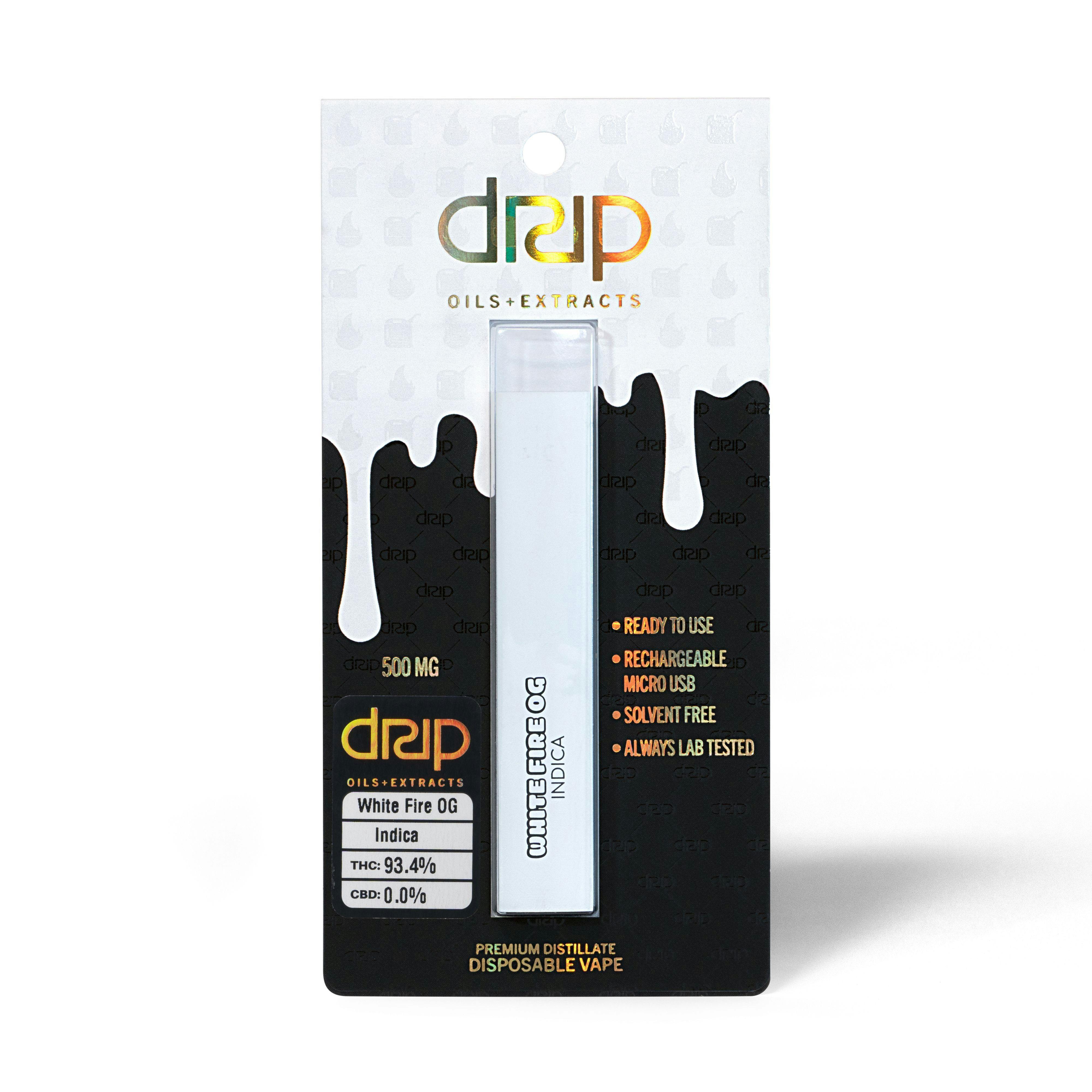 Disposable Vape 1000mg - White Fire OG