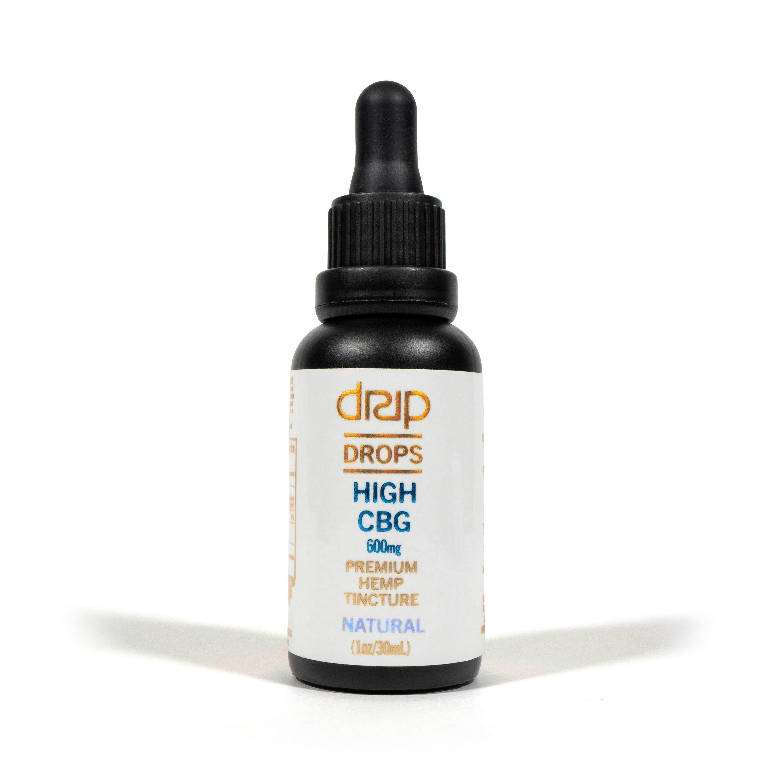 DRIP DROPS 600mg - High CBG - Natural 2 DRIP DROPS 600mg - High CBG - Natural