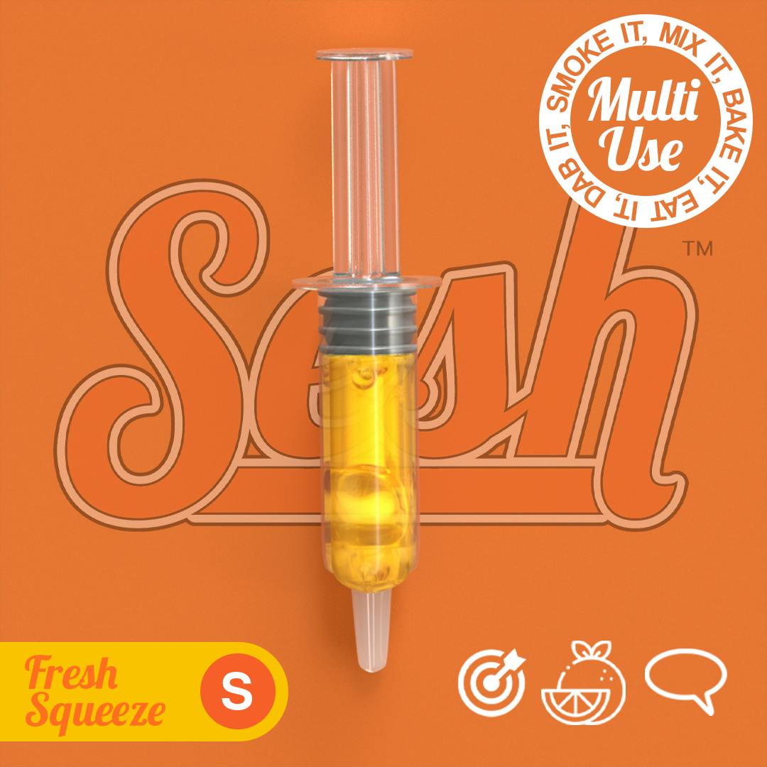 Sesh Distillate Syringe (1g) - Fresh Squeeze
