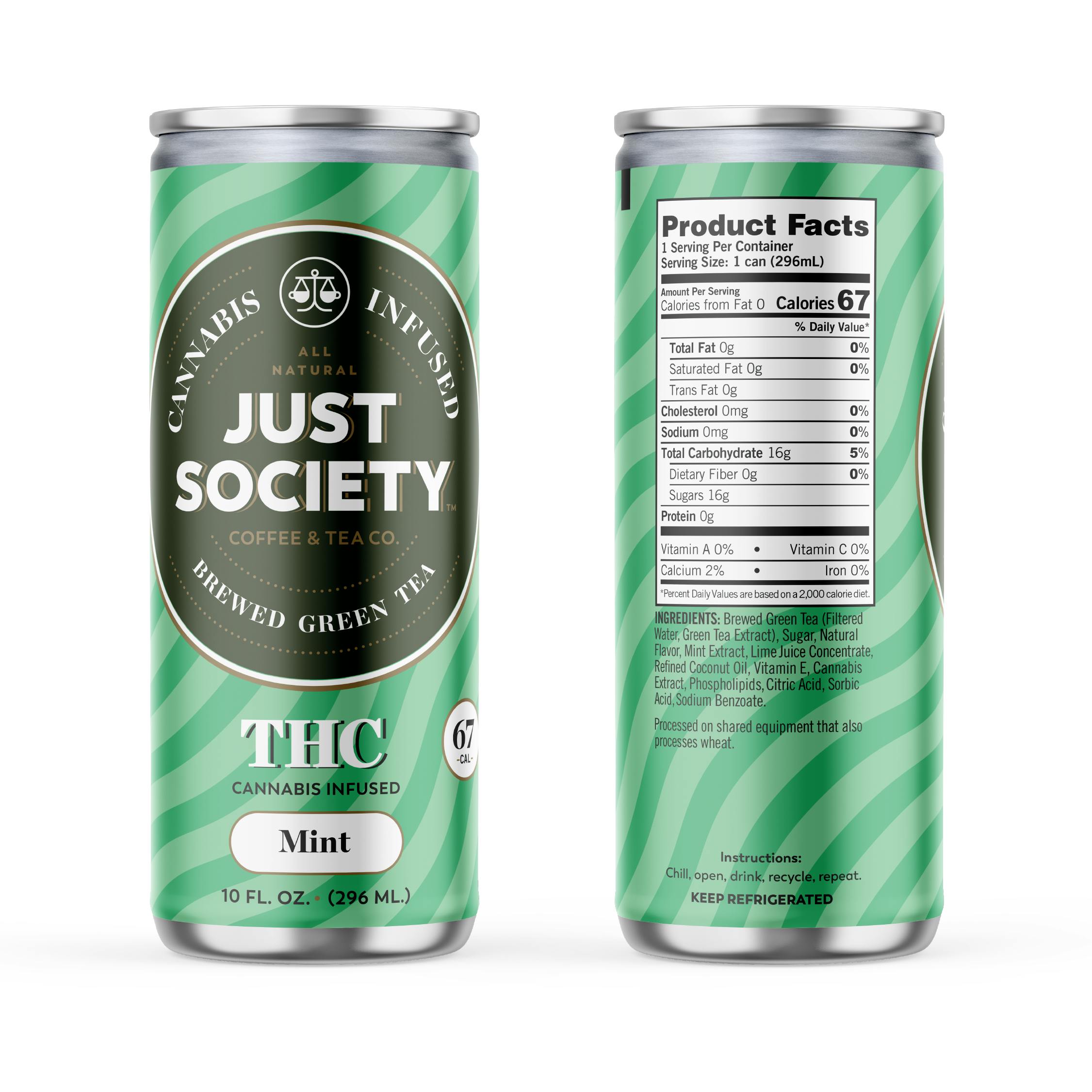Green Tea Mint Cold Brew 5mg