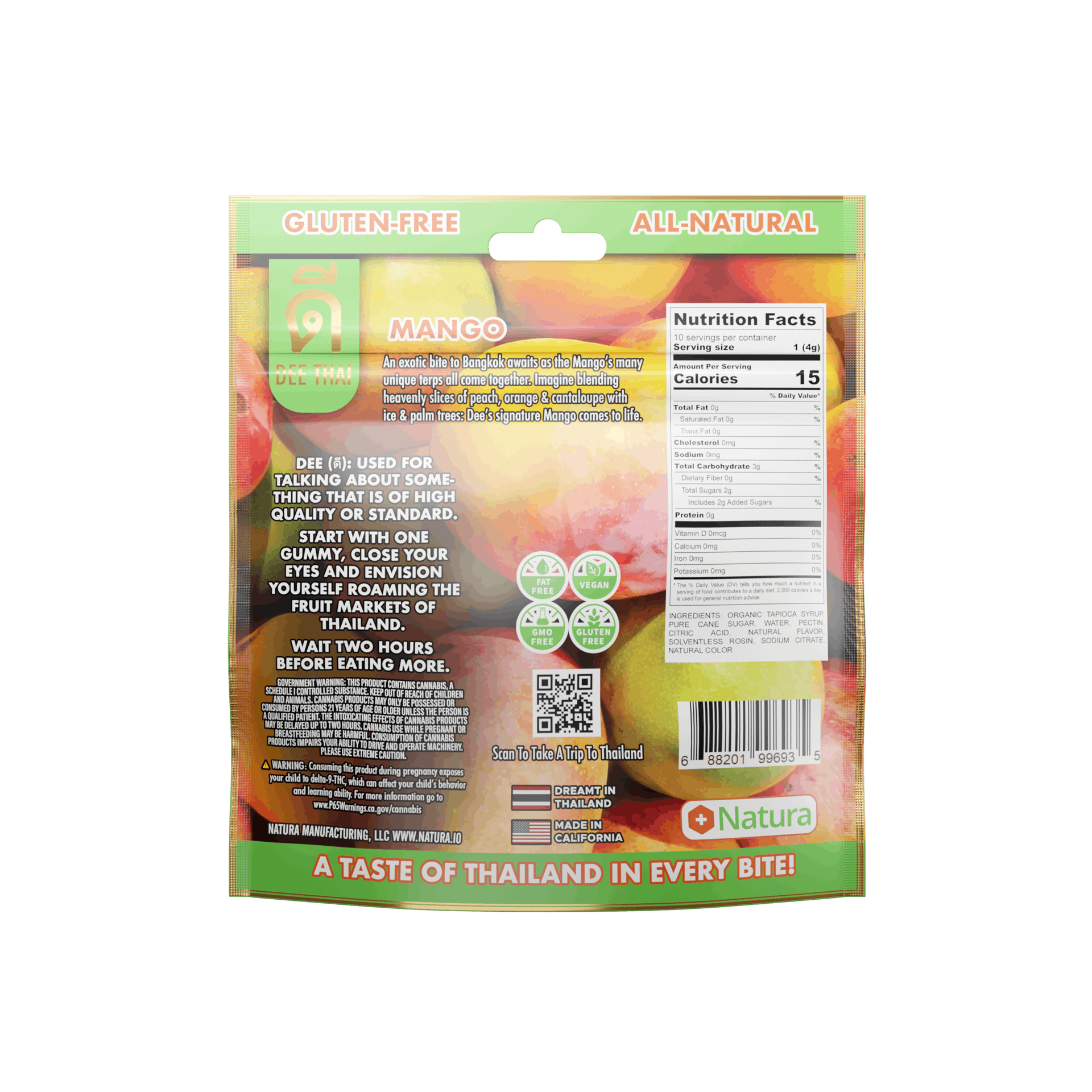Dee Thai | Mango | Gummies