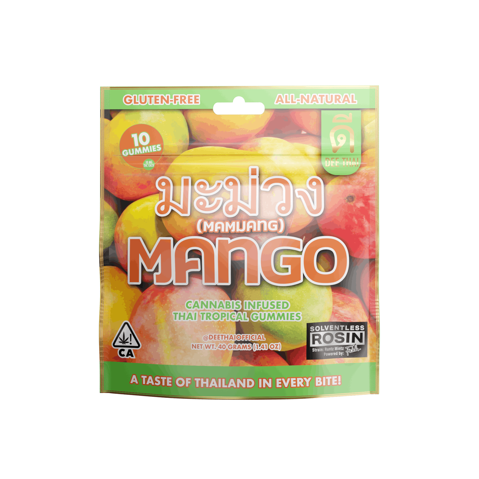Dee Thai | Mango | Gummies