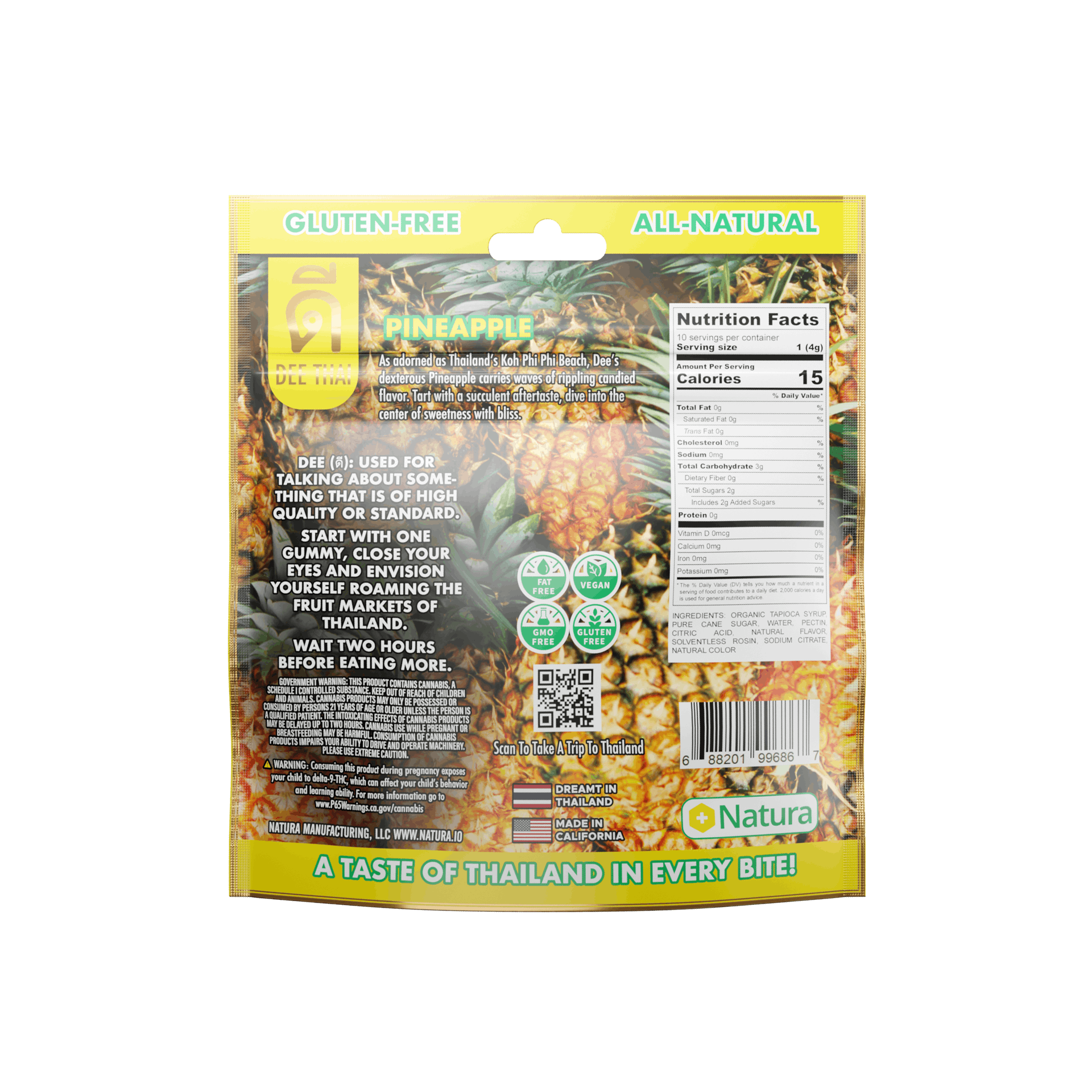 Dee Thai | Pineapple | Gummies