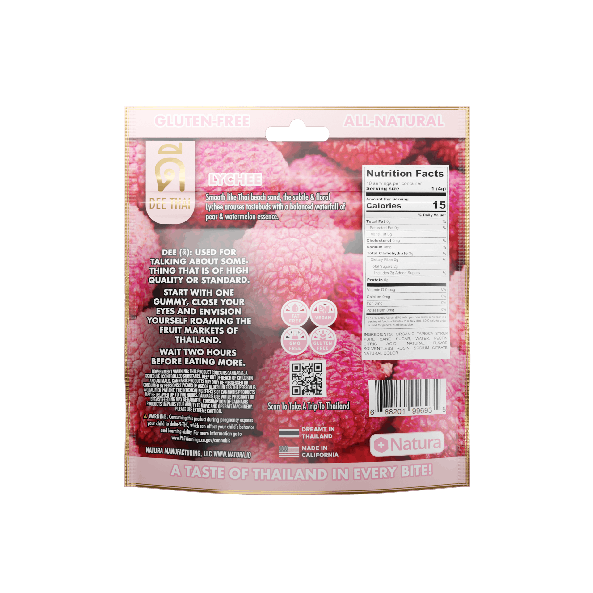 Dee Thai | Lychee | Gummies