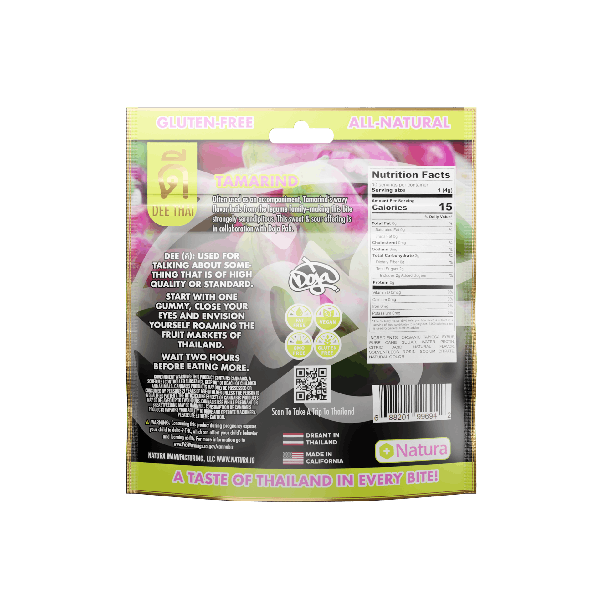Dee Thai x Doja Pak | Tamarind | Gummies 2 Dee Thai x Doja Pak | Tamarind | Gummies