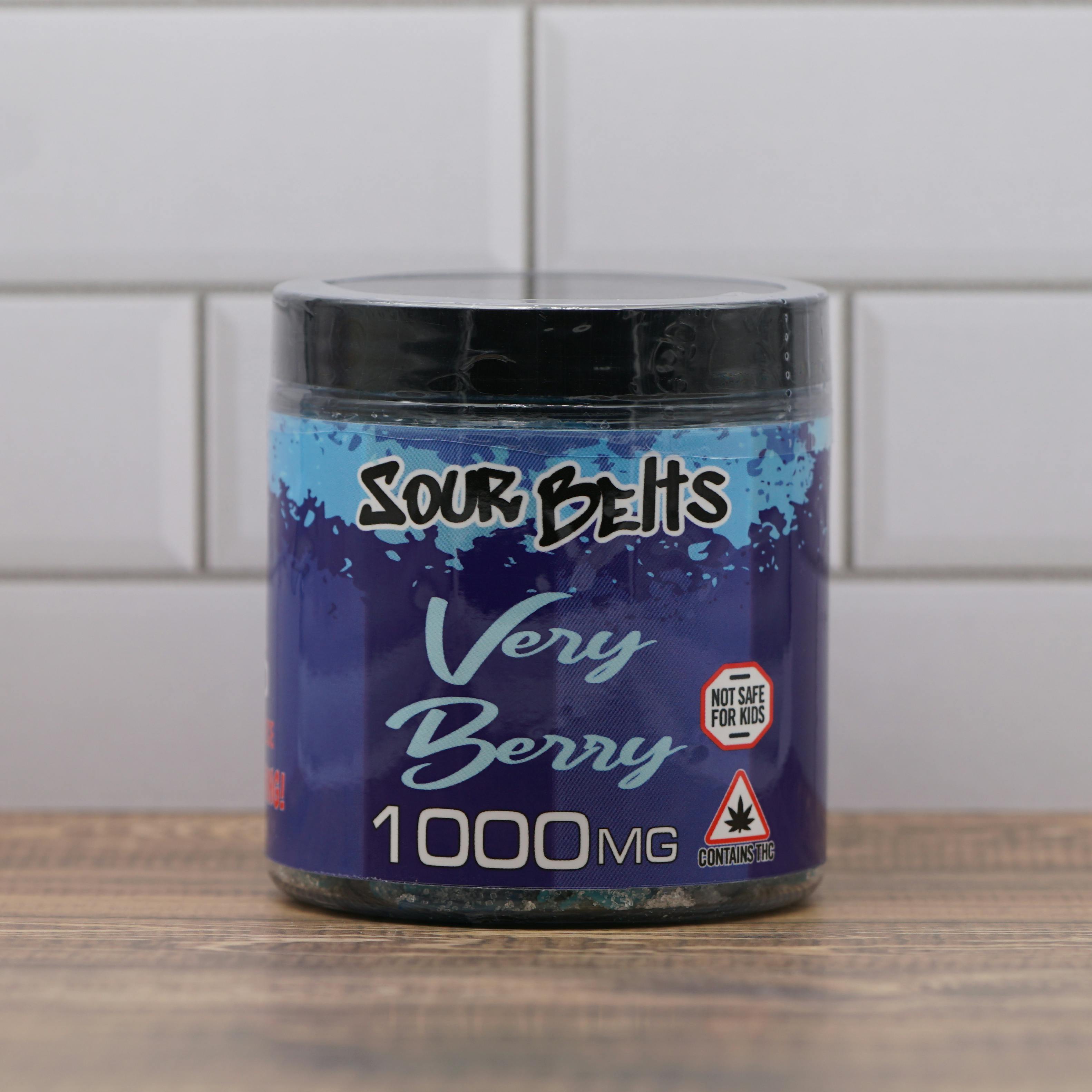 1,000mg Very Berry Belts