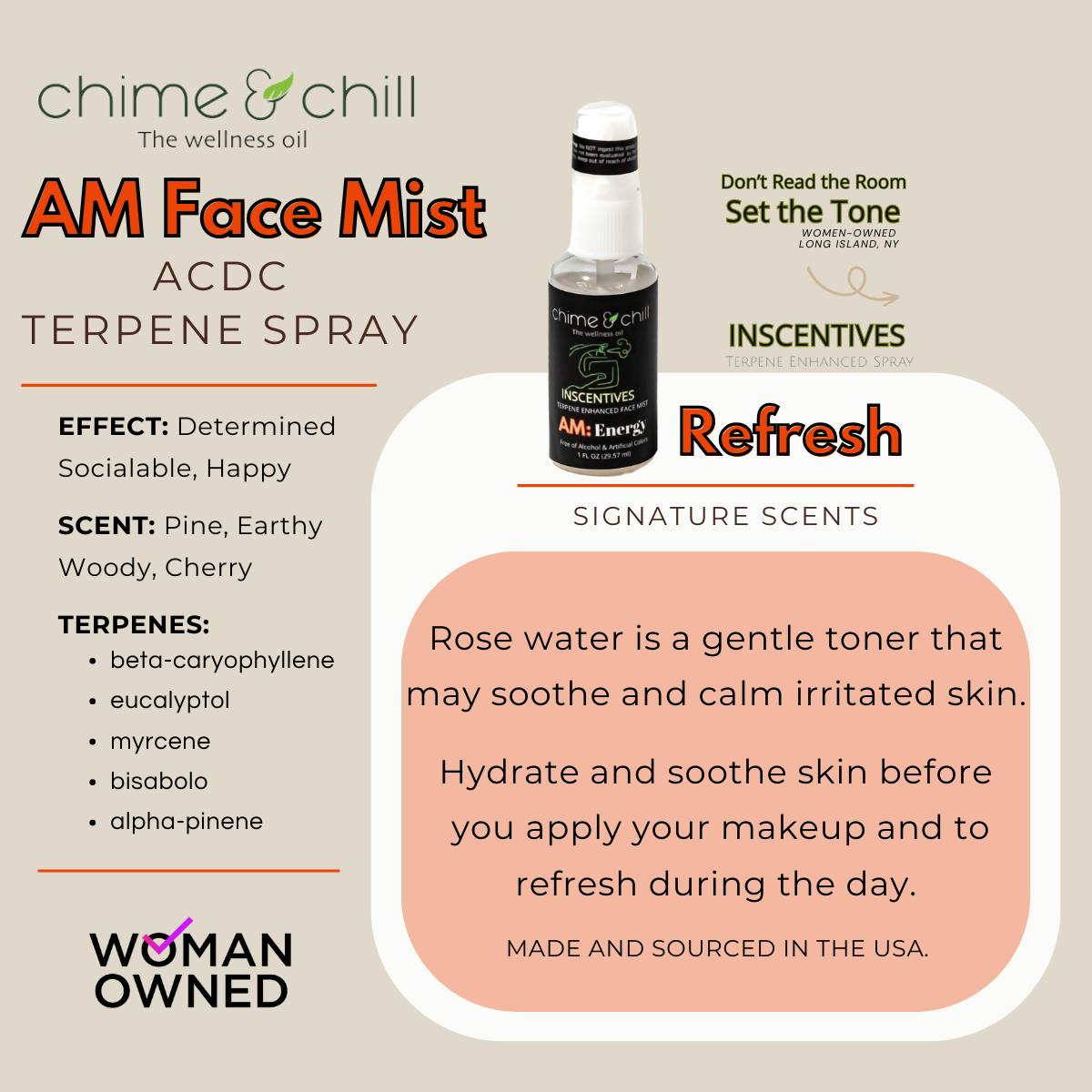 InSCENTives Face Mist: AM | Energize