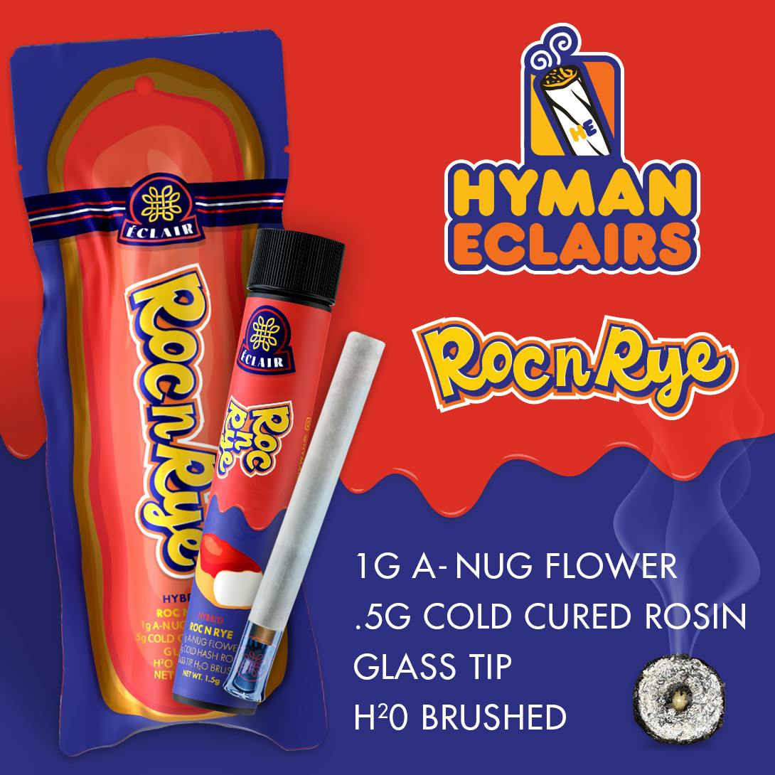 Roc N Rye | 1.5G Eclair Handcraft | HYMAN | REC 1 Roc N Rye | 1.5G Eclair Handcraft | HYMAN | REC
