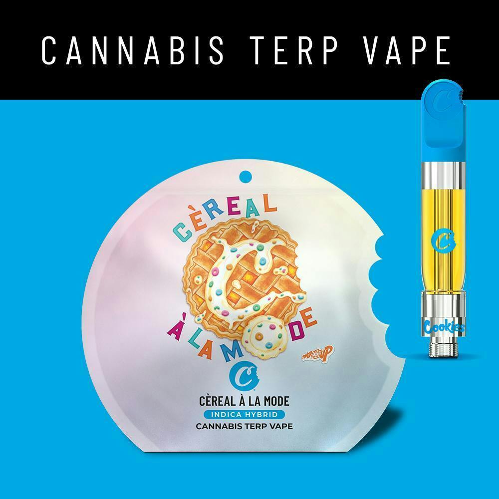 Cookies - 1G 510 Cannabis Terp Vape - Cèreal À La Mode
