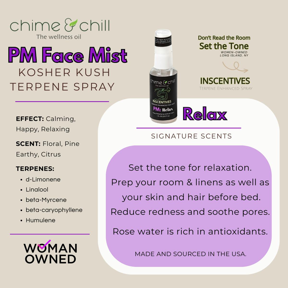 InSCENTives Face Mist: PM | Chill