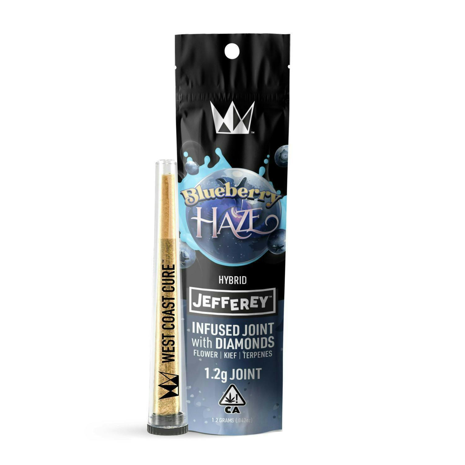 Blueberry Haze - 1.2G Jefferey Infused Joint