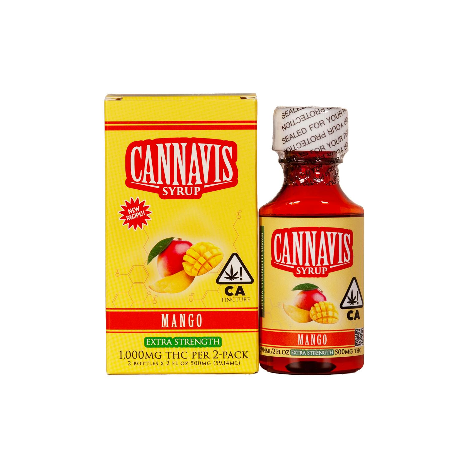 1,000MG Mango Syrup Tincture Box (2pk)