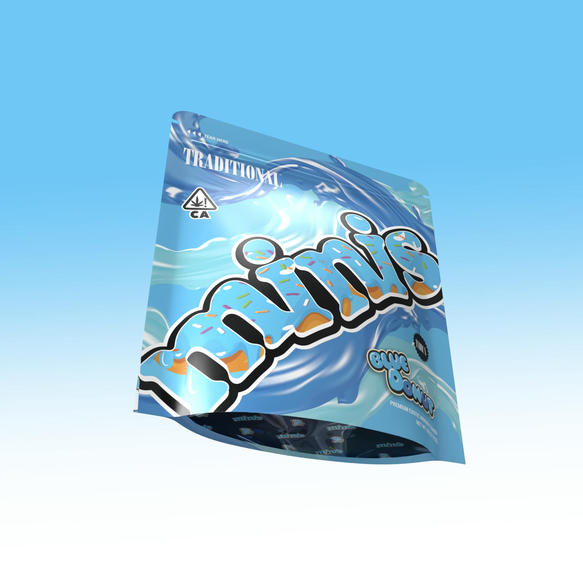 Traditional - Blue Donut Minis 5g