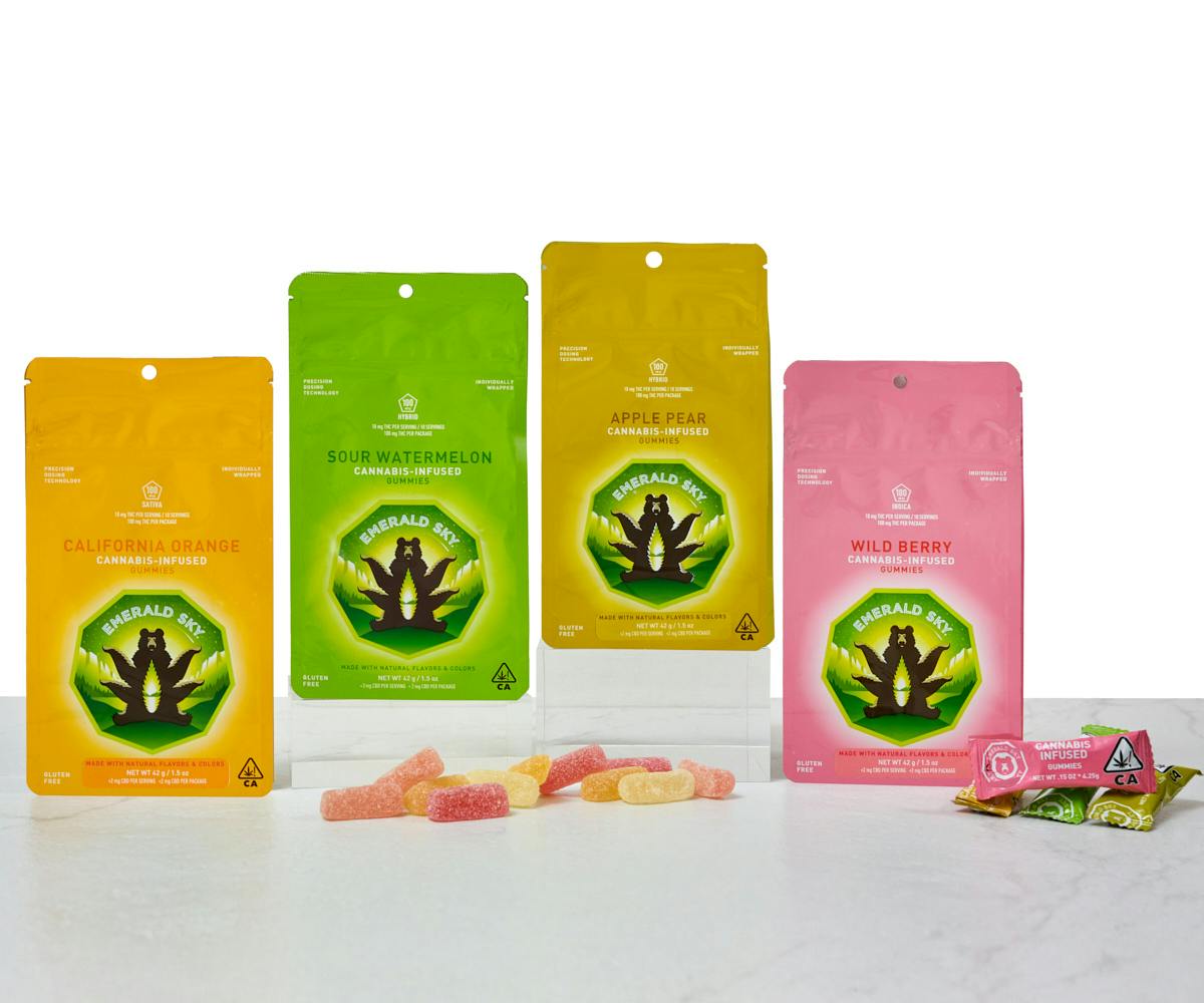 Emerald Sky Gummies - California Orange 100mg