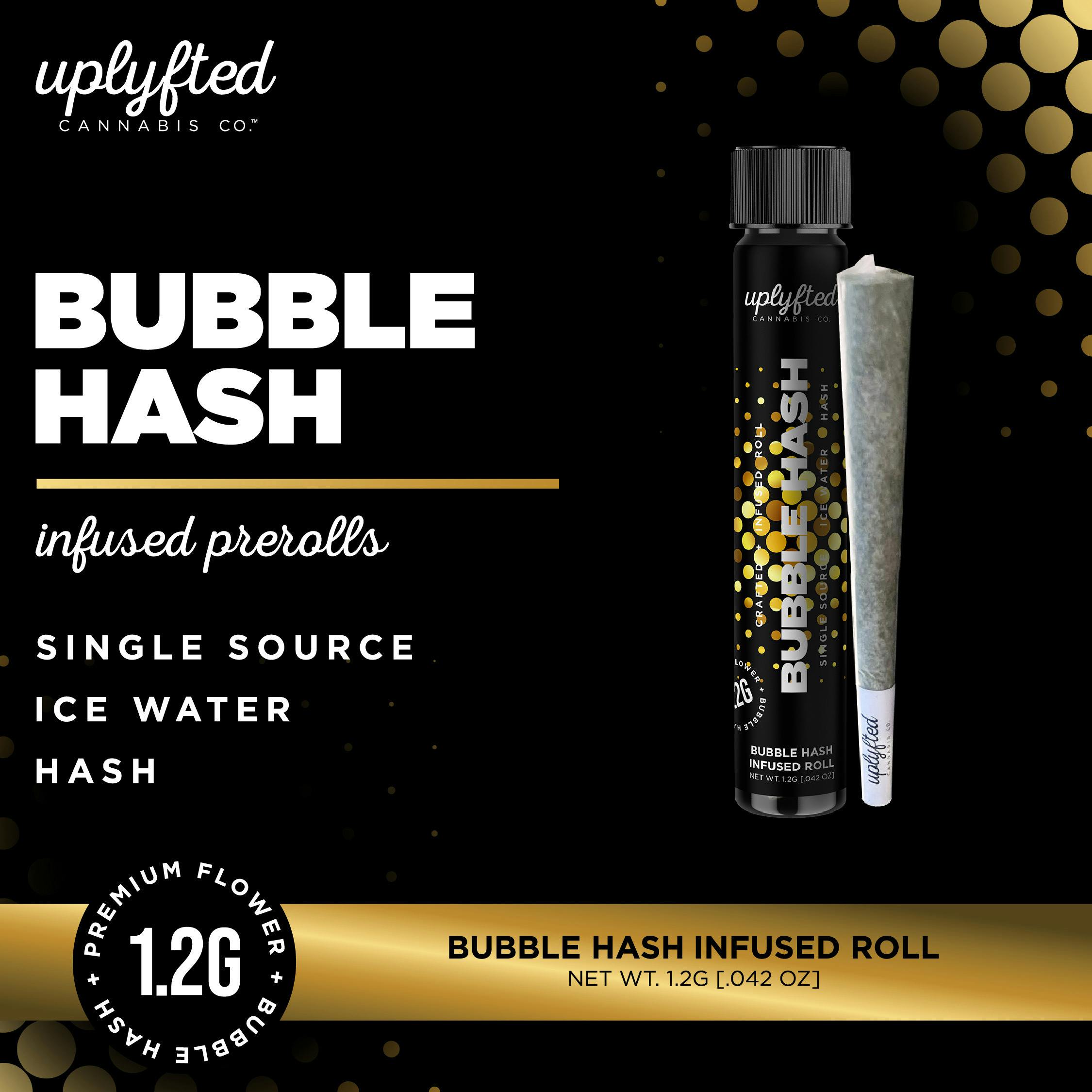 1.2g Bubble Hash Infused Pre-Roll - Greazy Runtz x Super Runtz