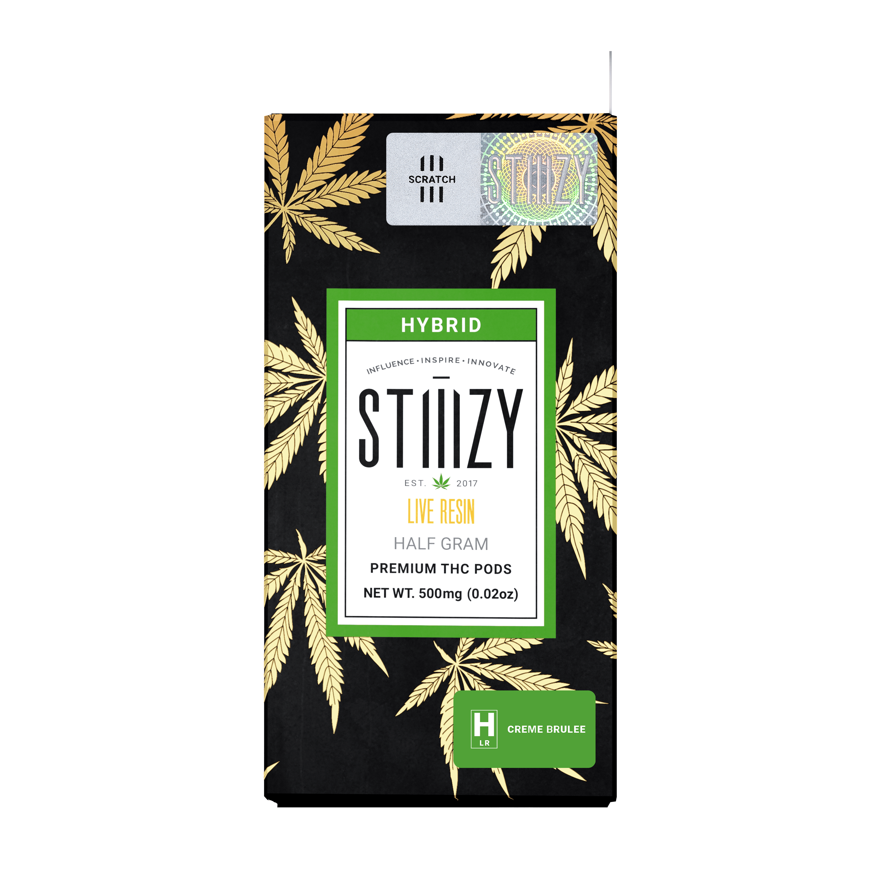 Vape Cartridge - CREME BRULEE .5G Live Resin Pod - STIIIZY 1 Vape Cartridge - CREME BRULEE .5G Live Resin Pod - STIIIZY