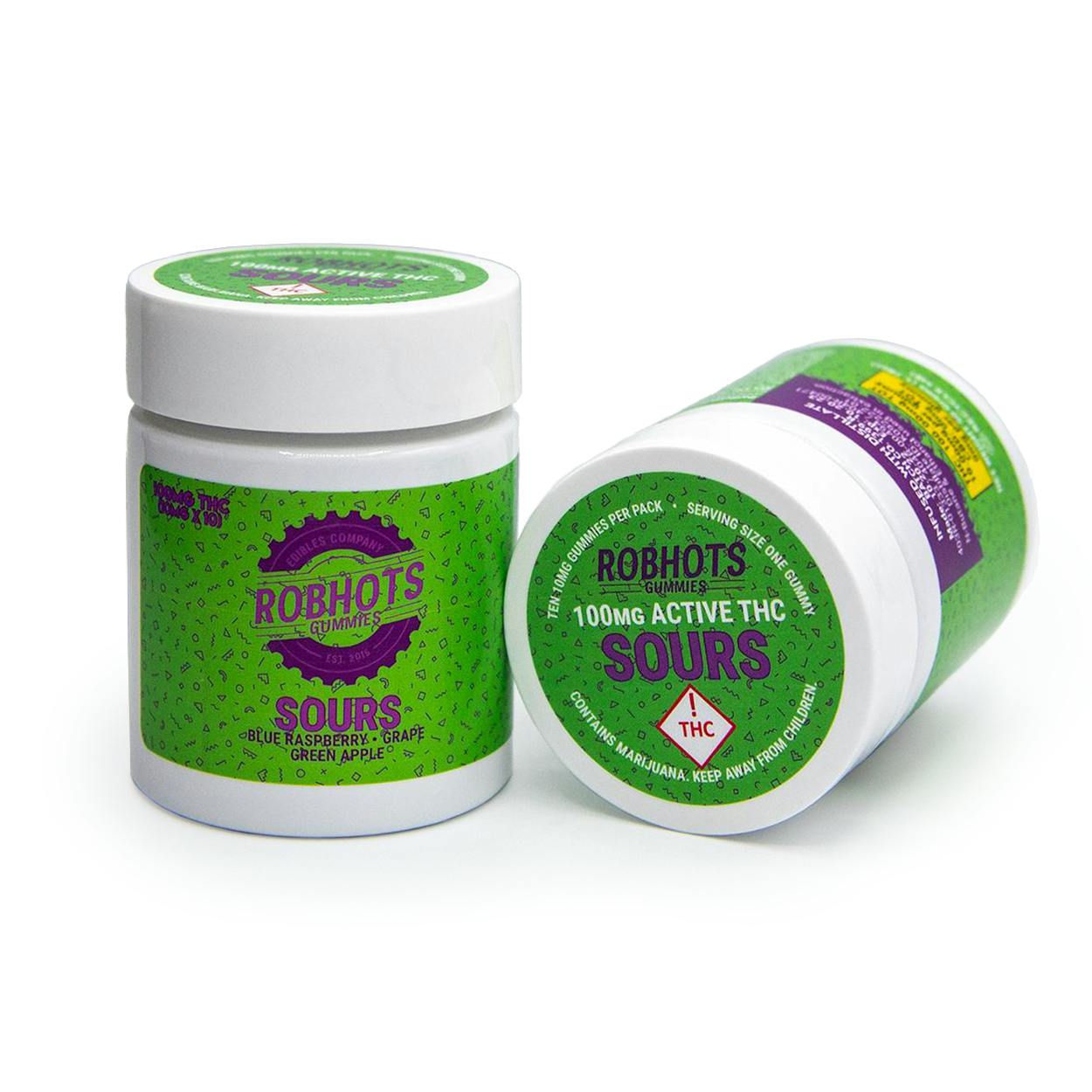 ROBHOTS Gummies | Multipack 100mg, Sours