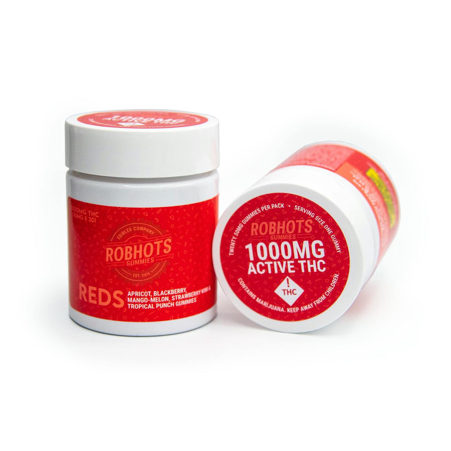 ROBHOTS Gummies | MED | Multipack 1000mg, Reds