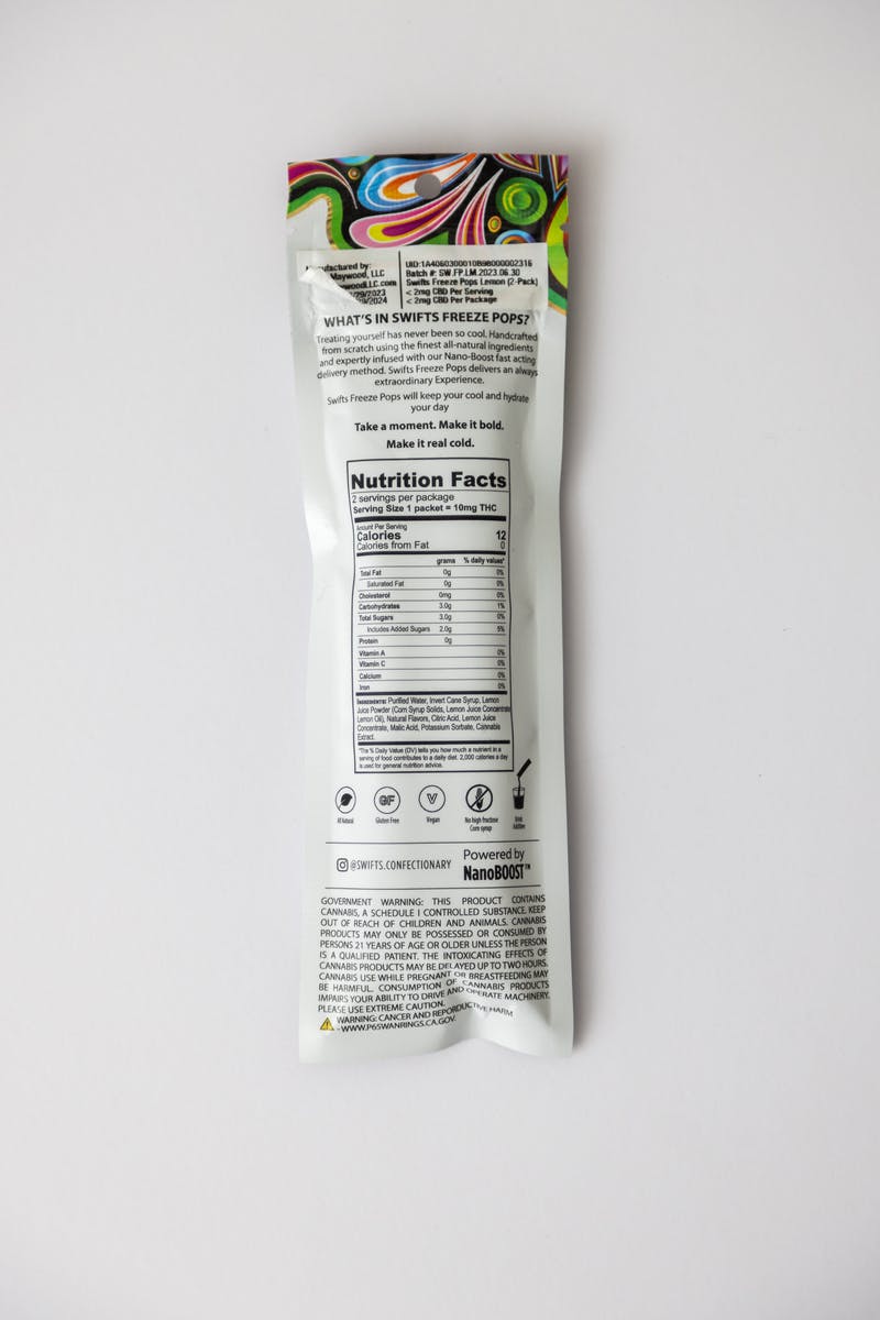 Swifts Freeze Pops Guava - 20MG