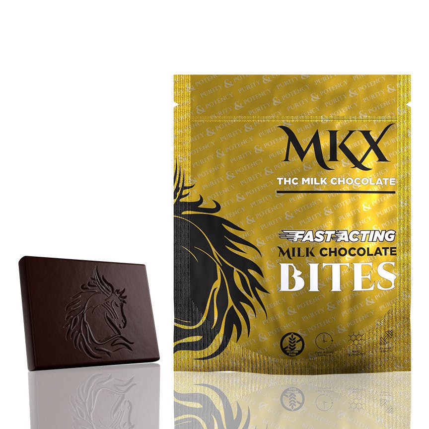 Fast Acting Milk Chocolate Bites 100mg 1 Fast Acting Milk Chocolate Bites 100mg