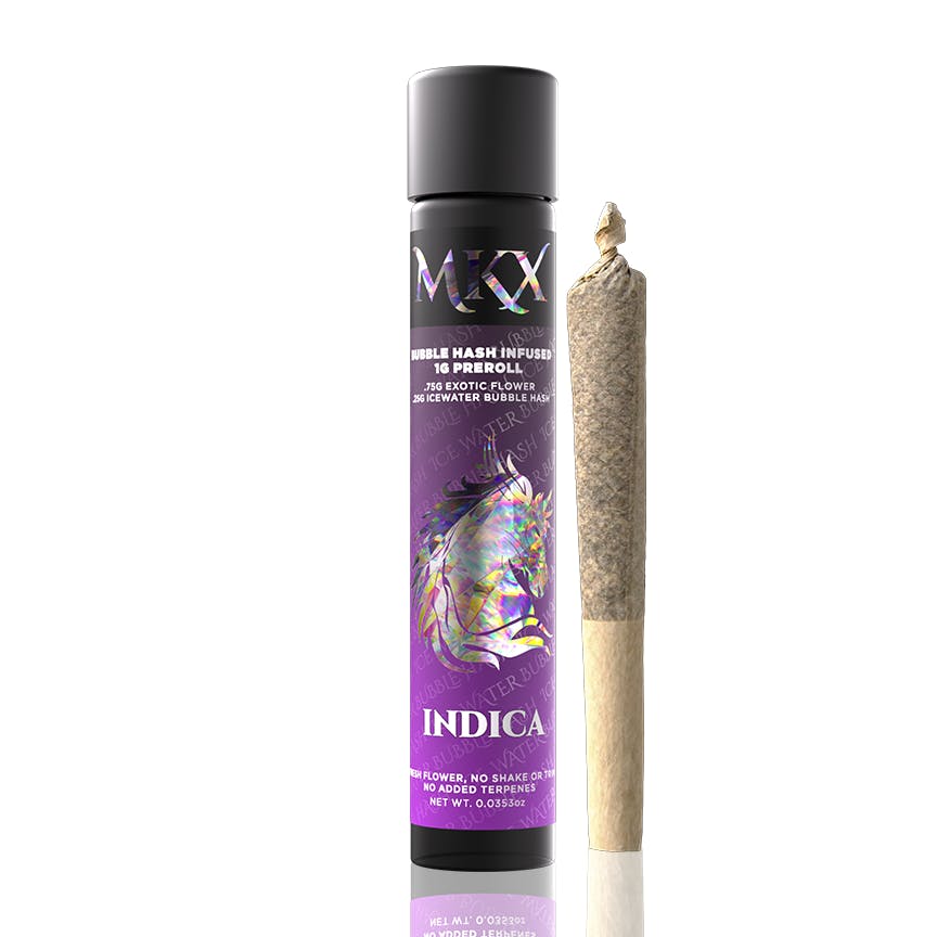 1g Bubble Hash Infused Pre-Roll (Indica)