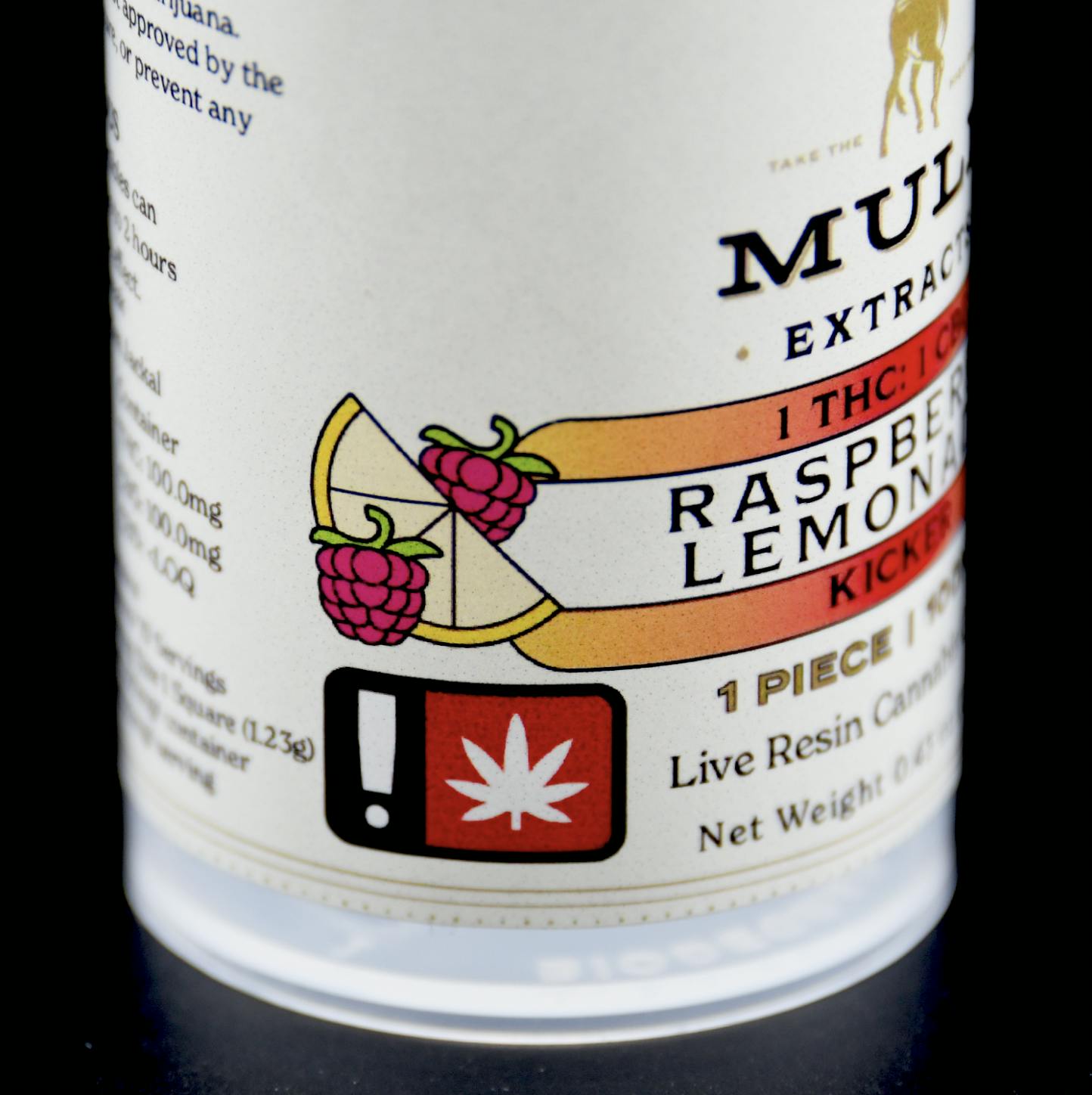 100mg Raspberry Lemonade 1:1 CBG Kicker (Sativa)