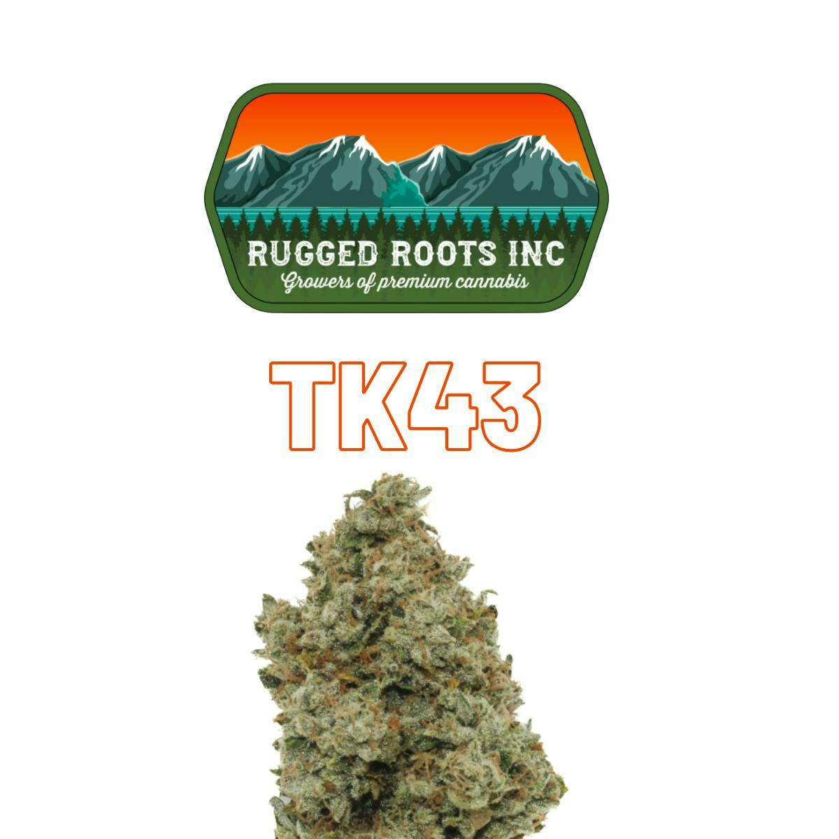 Rugged Roots - TK43 3.5g Smalls Flower